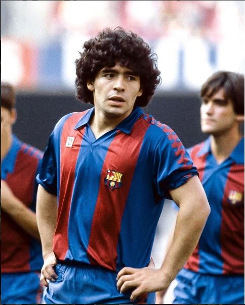 Maradona en Barcelona